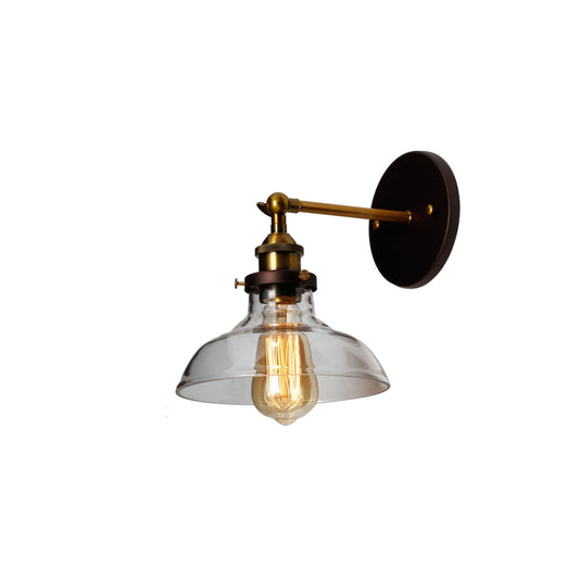 Chloe Lighting CH6D707RB08-WS1 Braxton Industrial 1 Light Oil Rubbed B